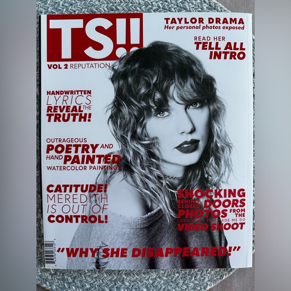 Taylor Swift reputation magazine volume 2 + poster and CD - Picture 2 of 4